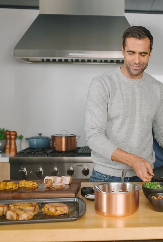 Professional Pyramid Chimney Wall Hood 48" HPCN48WS