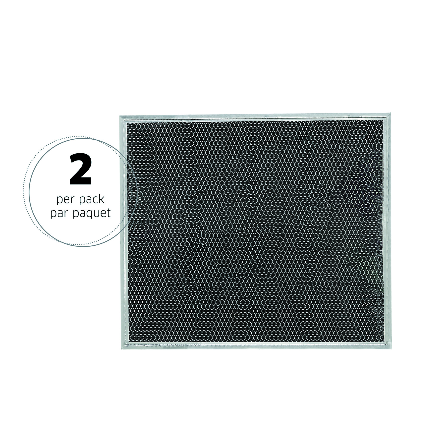 Mantra/Osmos/Glacier Series Type XC Ductless Range Hood Replacement Filters for Dual Filter Models HPF30