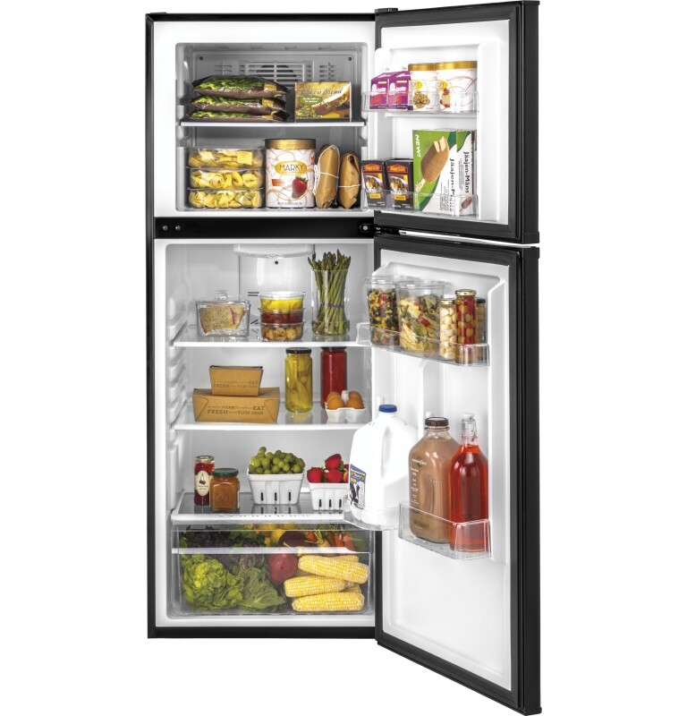 9.7 Cu. Ft. Recessed Handle Top-freezer Refrigerator HPS10LGVRBB