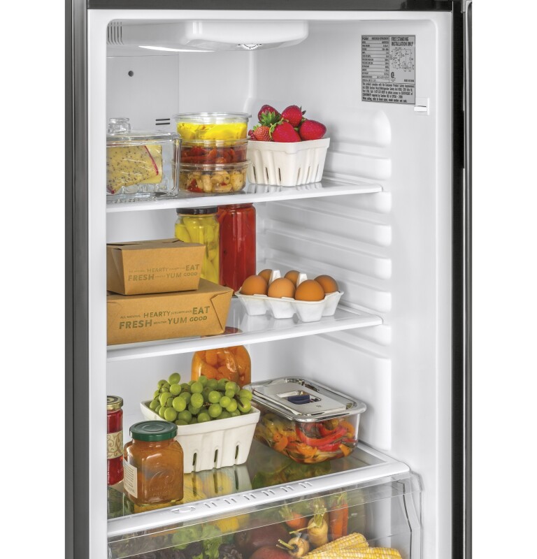 9.7 Cu. Ft. Recessed Handle Top-freezer Refrigerator HPS10LGVRBB