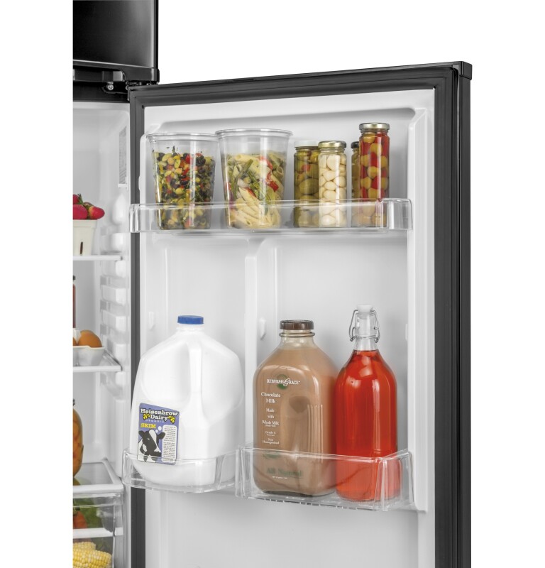 9.7 Cu. Ft. Recessed Handle Top-freezer Refrigerator HPS10LGVRBB