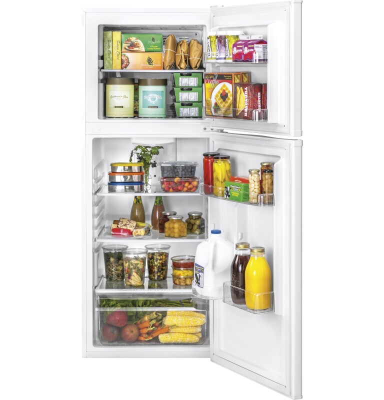 9.7 Cu. Ft. Recessed Handle Top-freezer Refrigerator HPS10LGVRWW