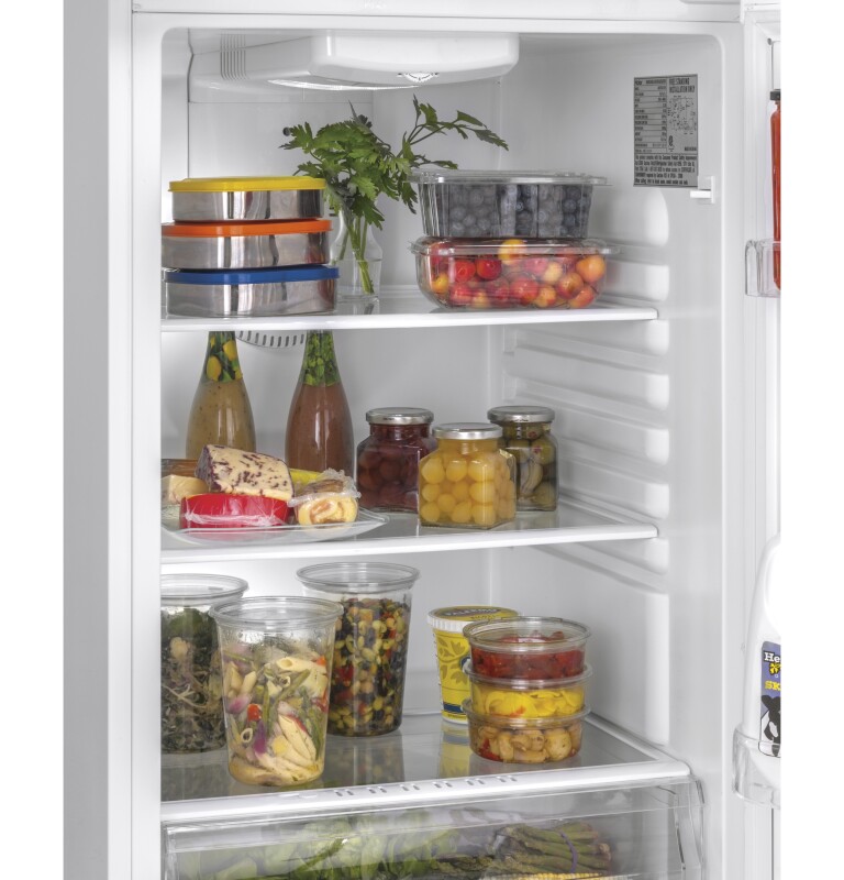 9.7 Cu. Ft. Recessed Handle Top-freezer Refrigerator HPS10LGVRWW