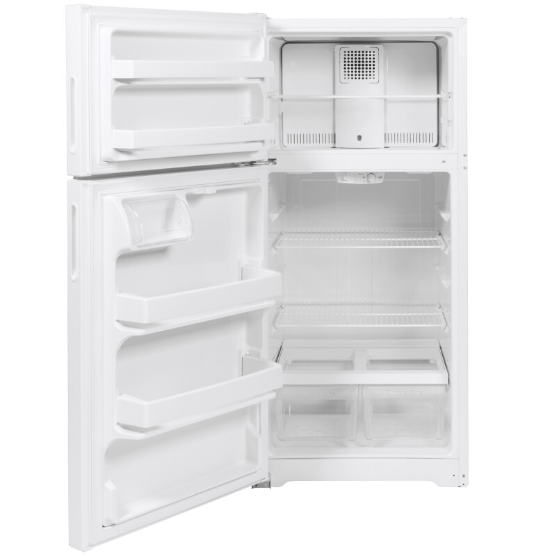 15.6 Cu. Ft. Recessed Handle Top-freezer Refrigerator HPS16BTNLWW
