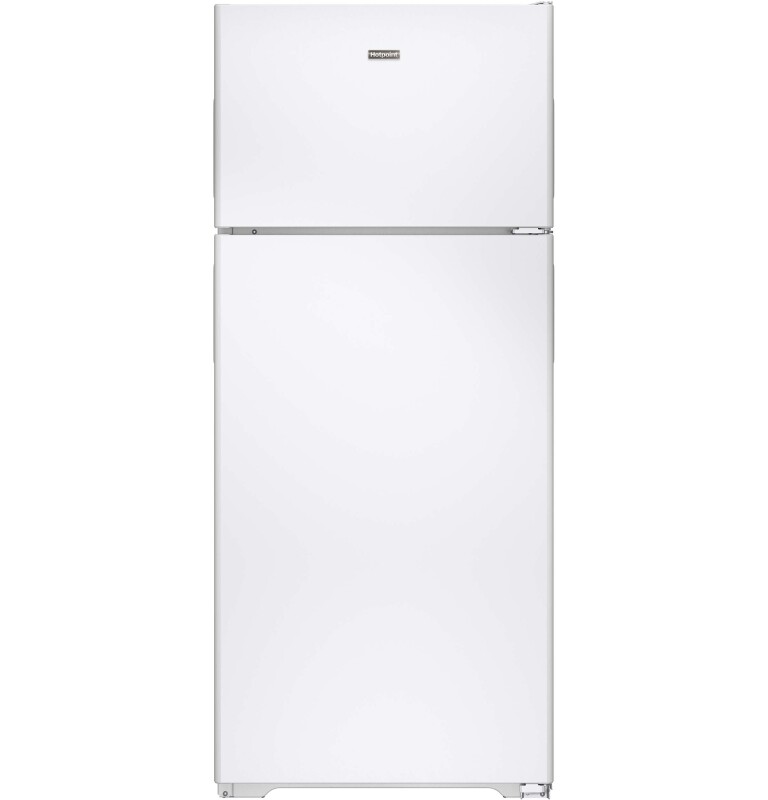 Hotpoint 17.5 Cu. Ft. Top-Freezer Refrigerator White HPS18BTHWW Picture 1