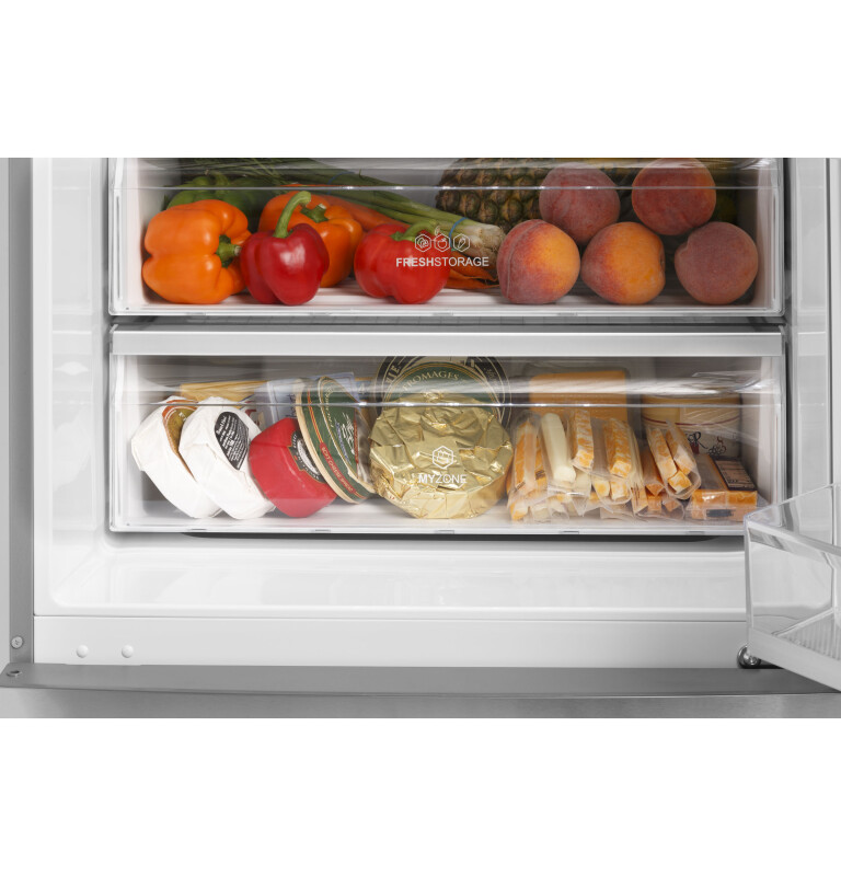 Haier ENERGY STAR® 15 Cu. Ft. Bottom Freezer RefrigeratorHaier ENERGY STAR® 15 Cu. Ft. Bottom Freezer Refrigerator HRB15N3BGS