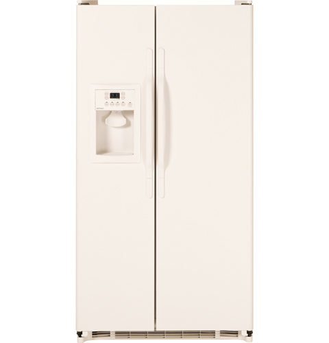 Hotpoint® ENERGY STAR® 22.0 Cu. Ft. Side-By-Side Refrigerator with Dispenser HSH22IFTCC