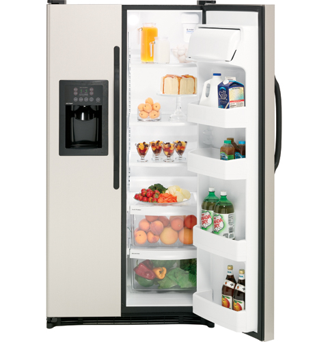 22.0 Cu. Ft. Side-By-Side Refrigerator with Dispenser HSM22IFTSA