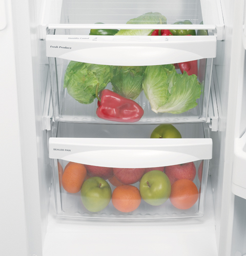 22.0 Cu. Ft. Side-By-Side Refrigerator with Dispenser HSM22IFTSA