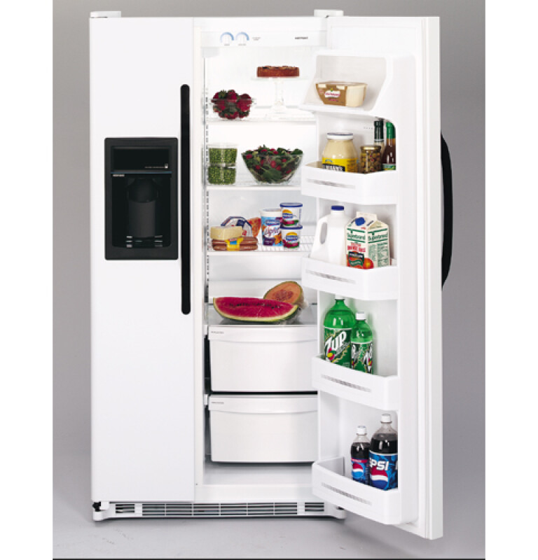 21.8 Cu. Ft. Side-by-Side Refrigerator HSS22BDMWH