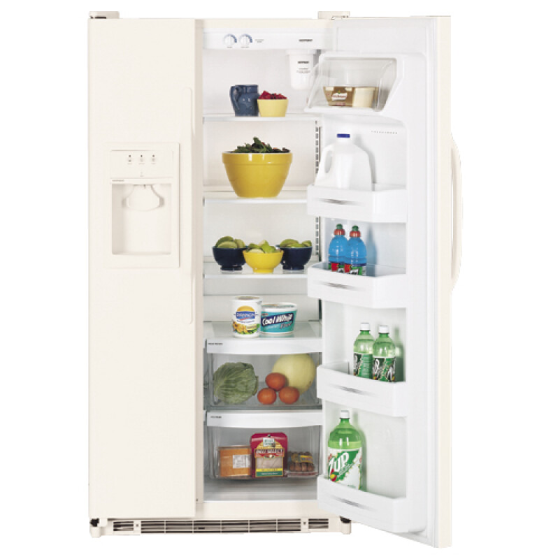 21.8 Cu. Ft. Side-By-Side Refrigerator with Dispenser HSS22IFMCC