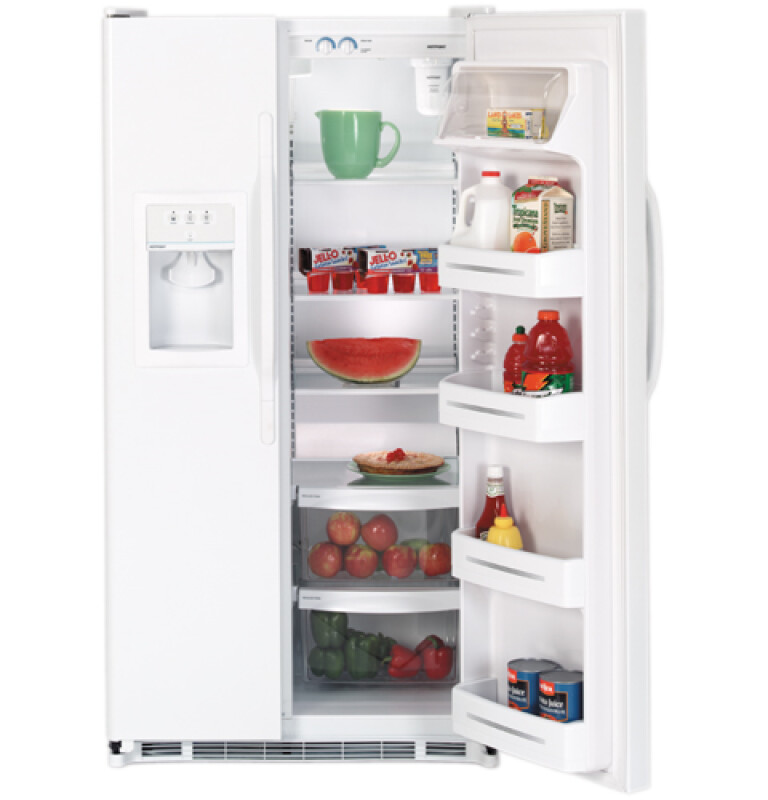21.9 Cu. Ft. Capacity Side-By-Side Refrigerator HSS22IFPWW