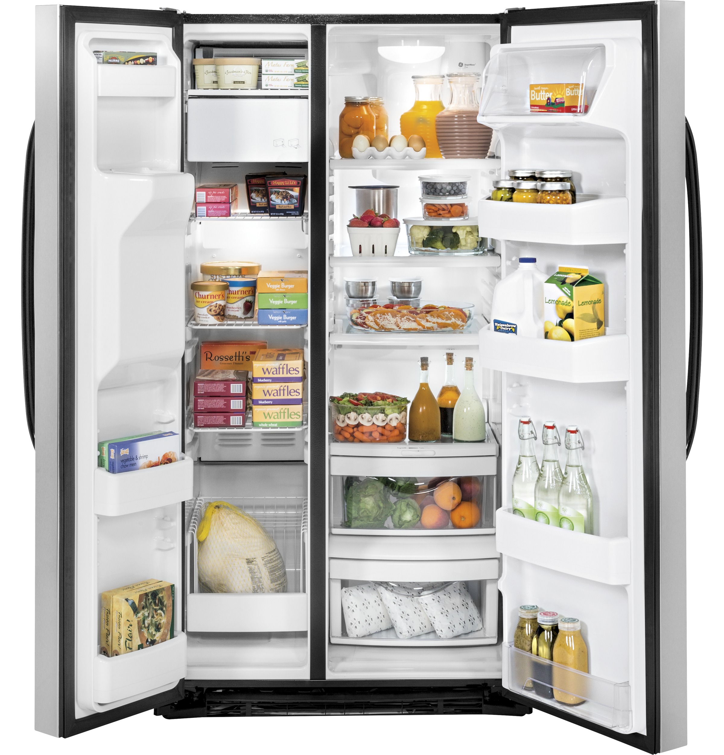 25.4 Cu. Ft. Side-by-Side Refrigerator HSS25ASHSS