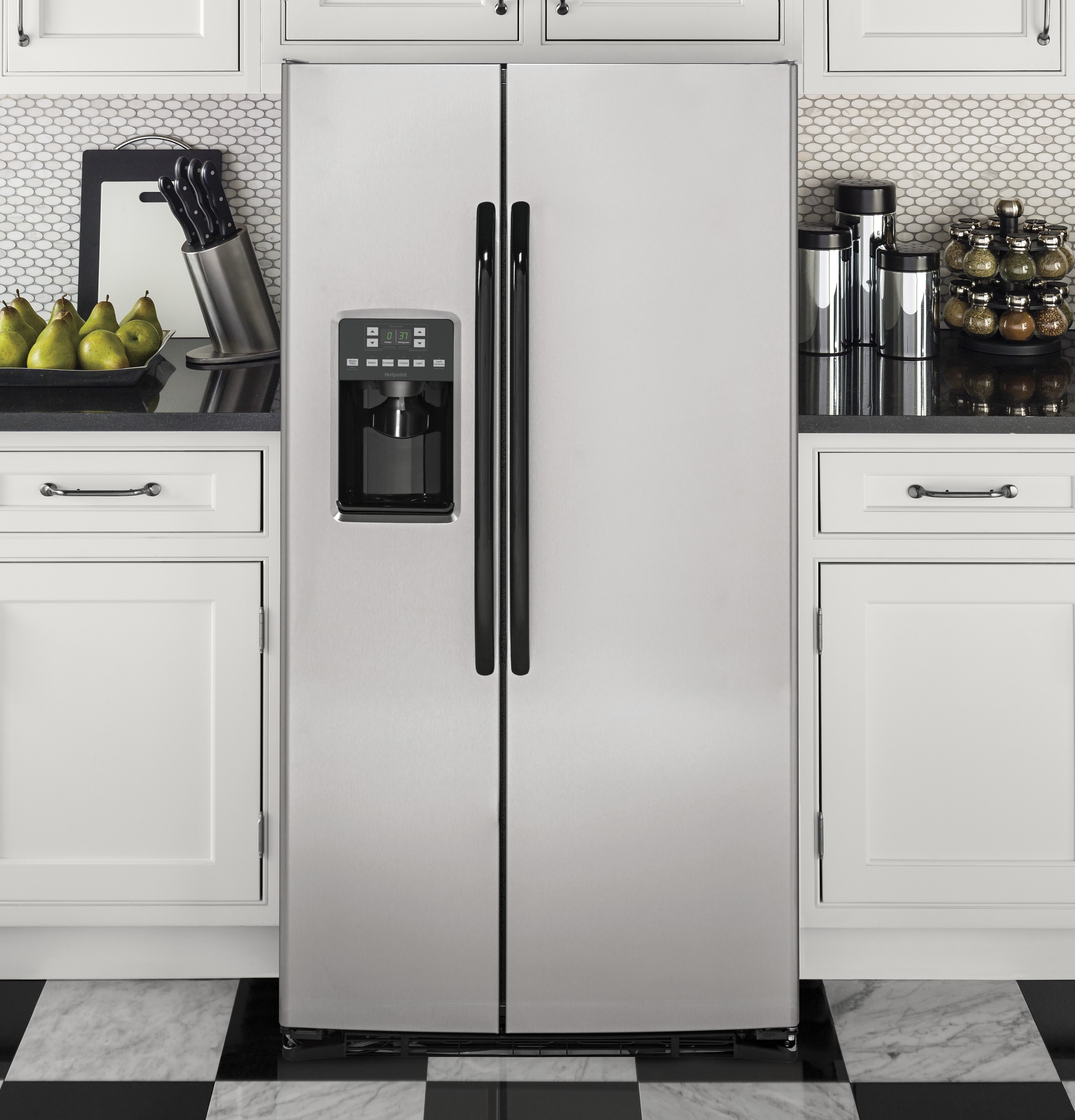 25.4 Cu. Ft. Side-by-Side Refrigerator HSS25ASHSS