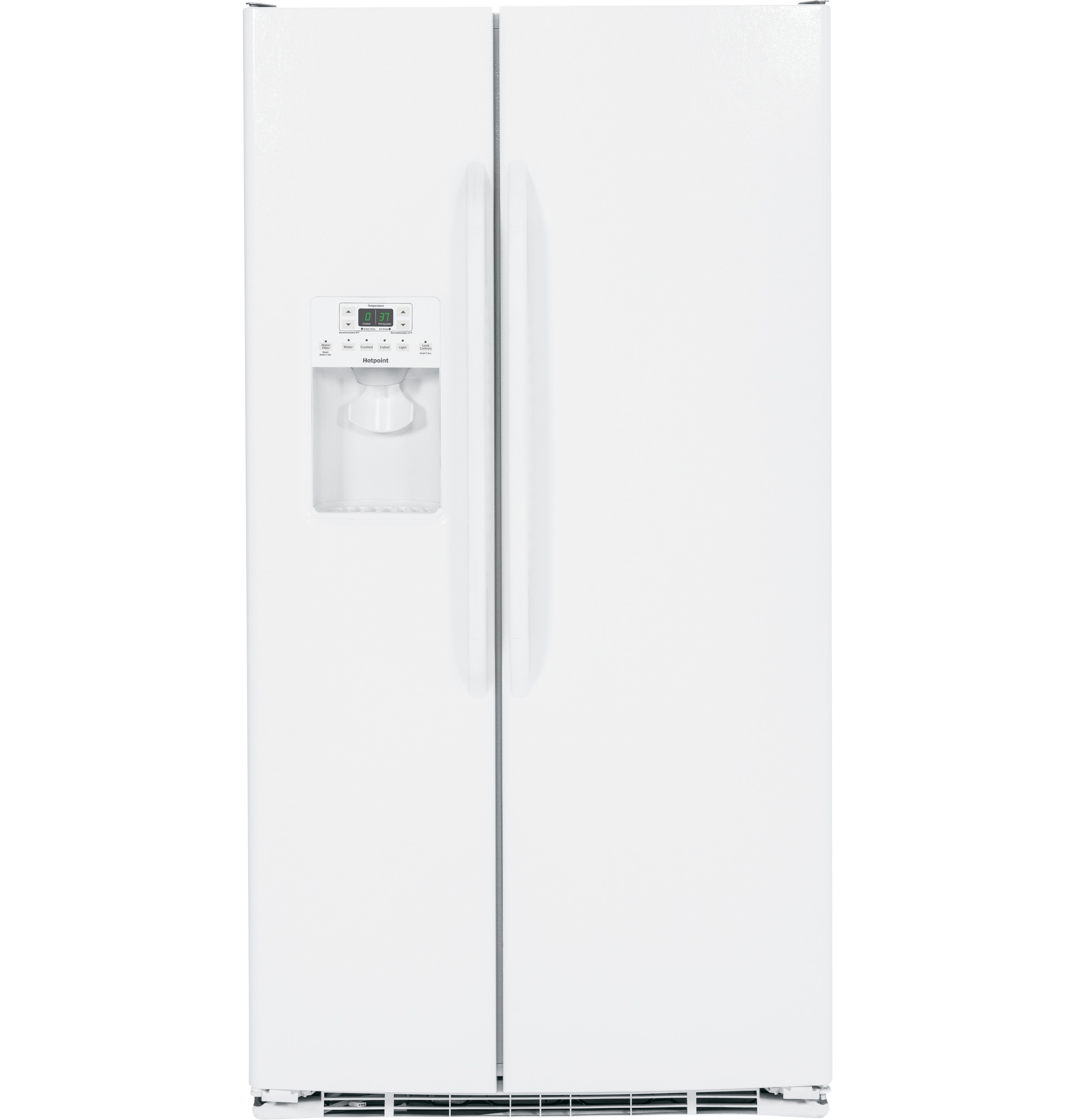 25.3 Cu. Ft. Side-by-Side Refrigerator HSS25ATHWW