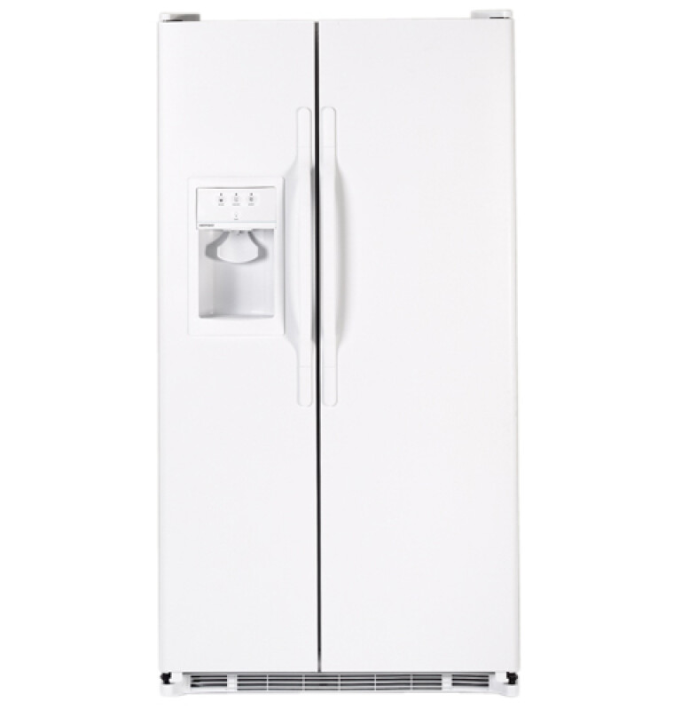 24.8 Cu. Ft. Side-By-Side Refrigerator with Dispenser HSS25IFMWW
