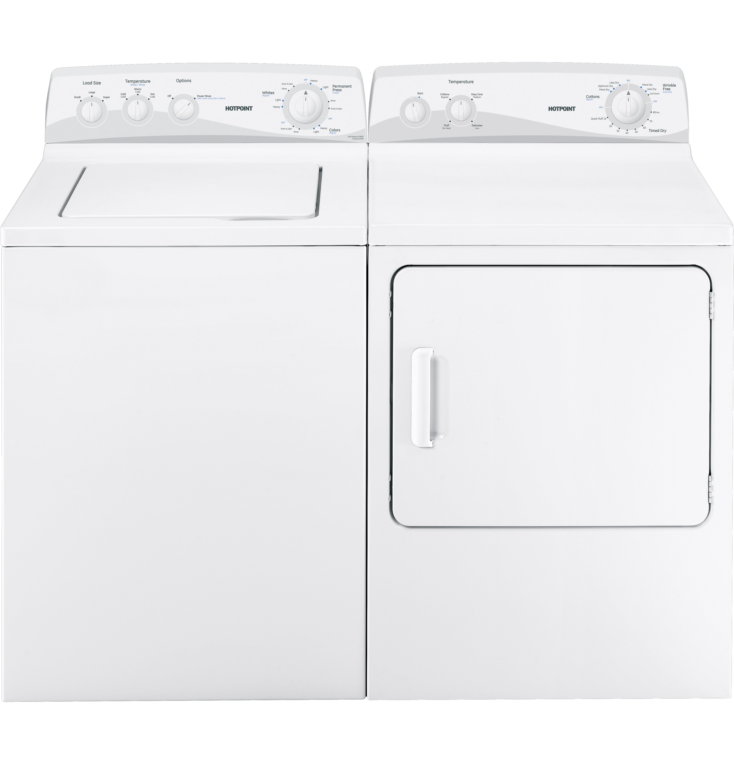 6.8 cu. ft. capacity Dura Drum electric dryer HTDP120EDWW