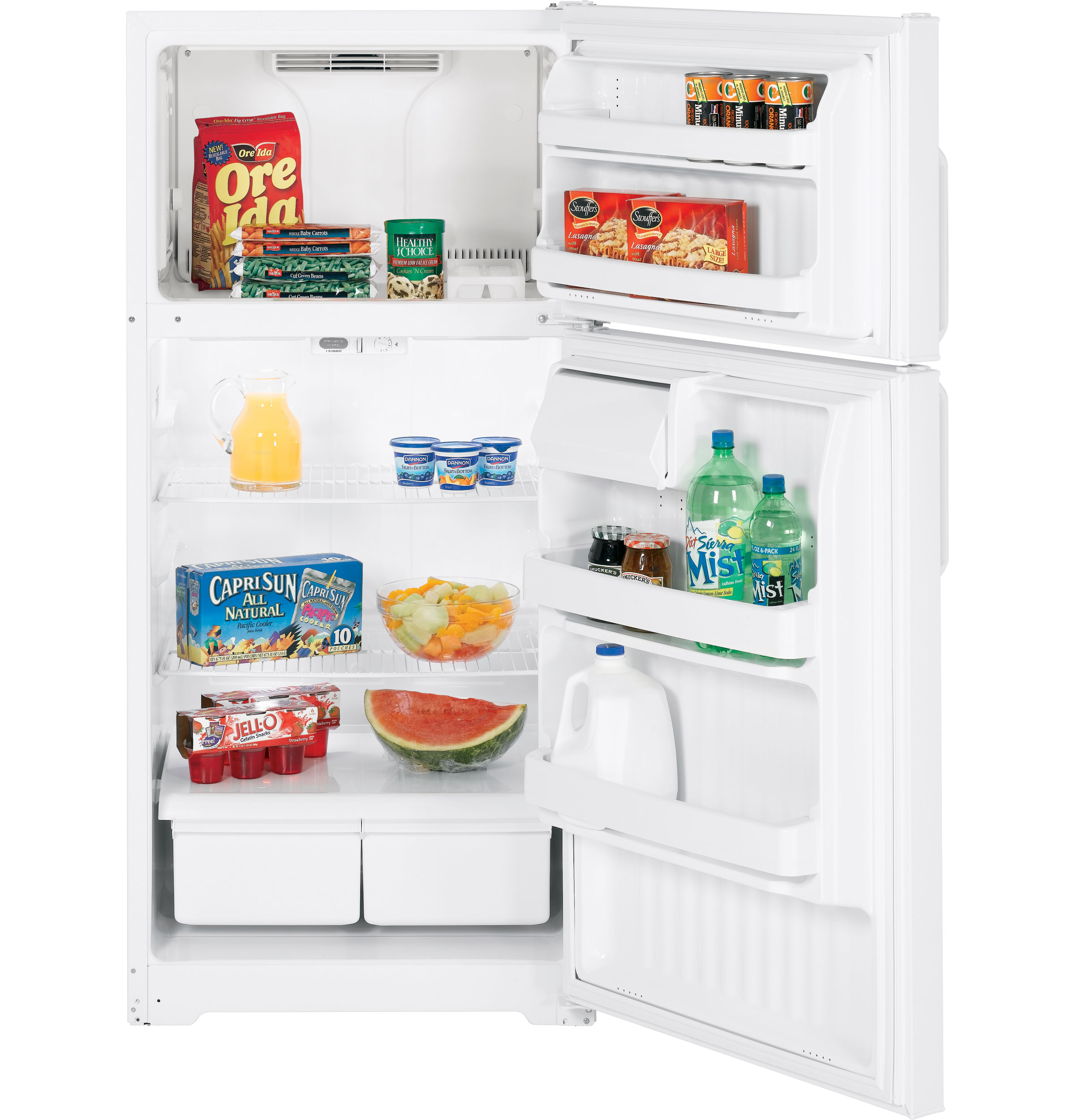 16.6 Cu. Ft. Top-Freezer Refrigerator HTH17BBZLWW