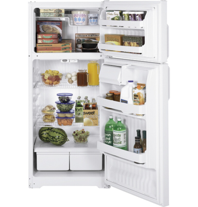 16.5 Cu. Ft. Top-Freezer Refrigerator HTH17CBTWW