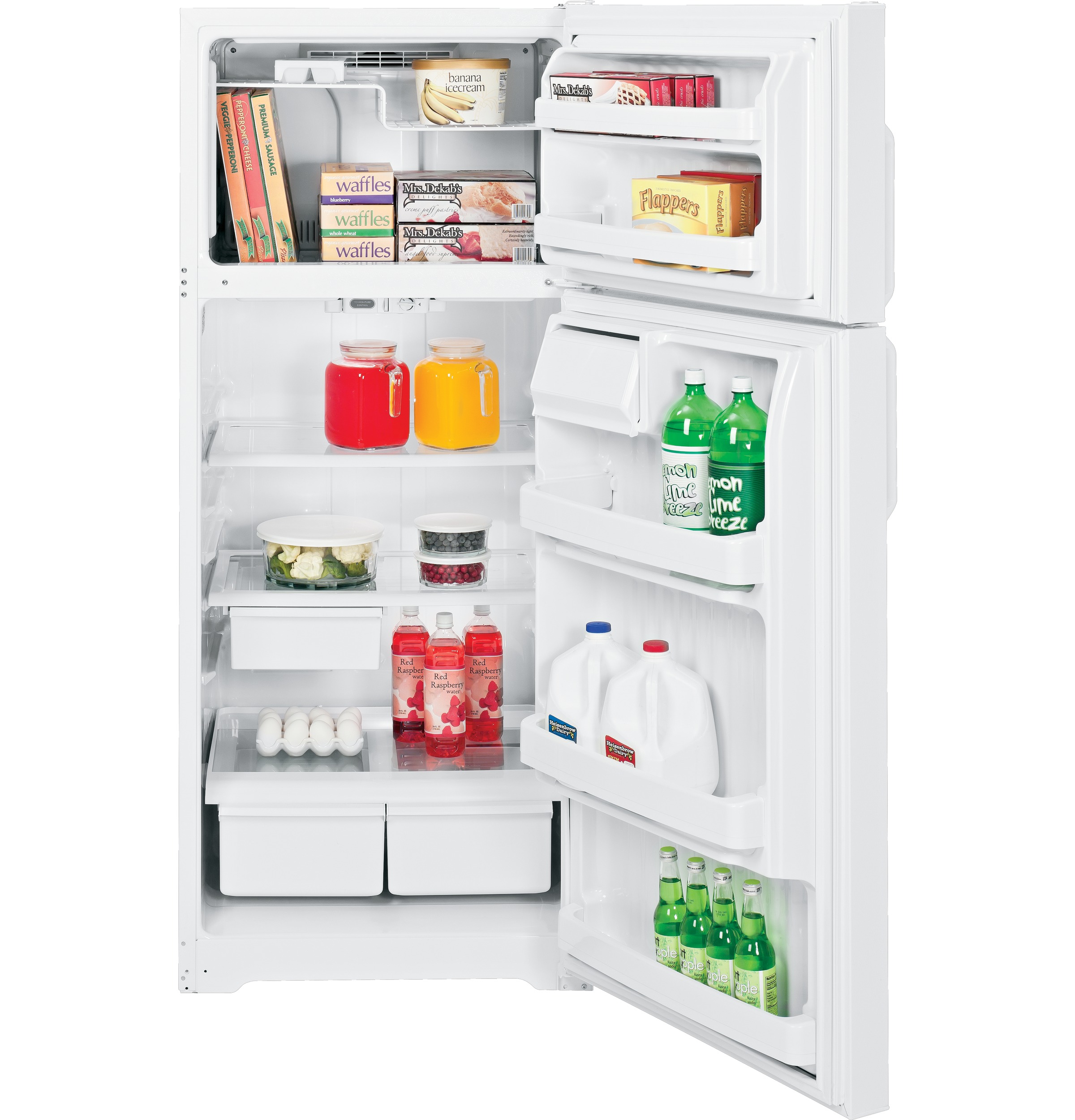 18.1 Cu. Ft. Top-Freezer Refrigerator HTH18EBDWW