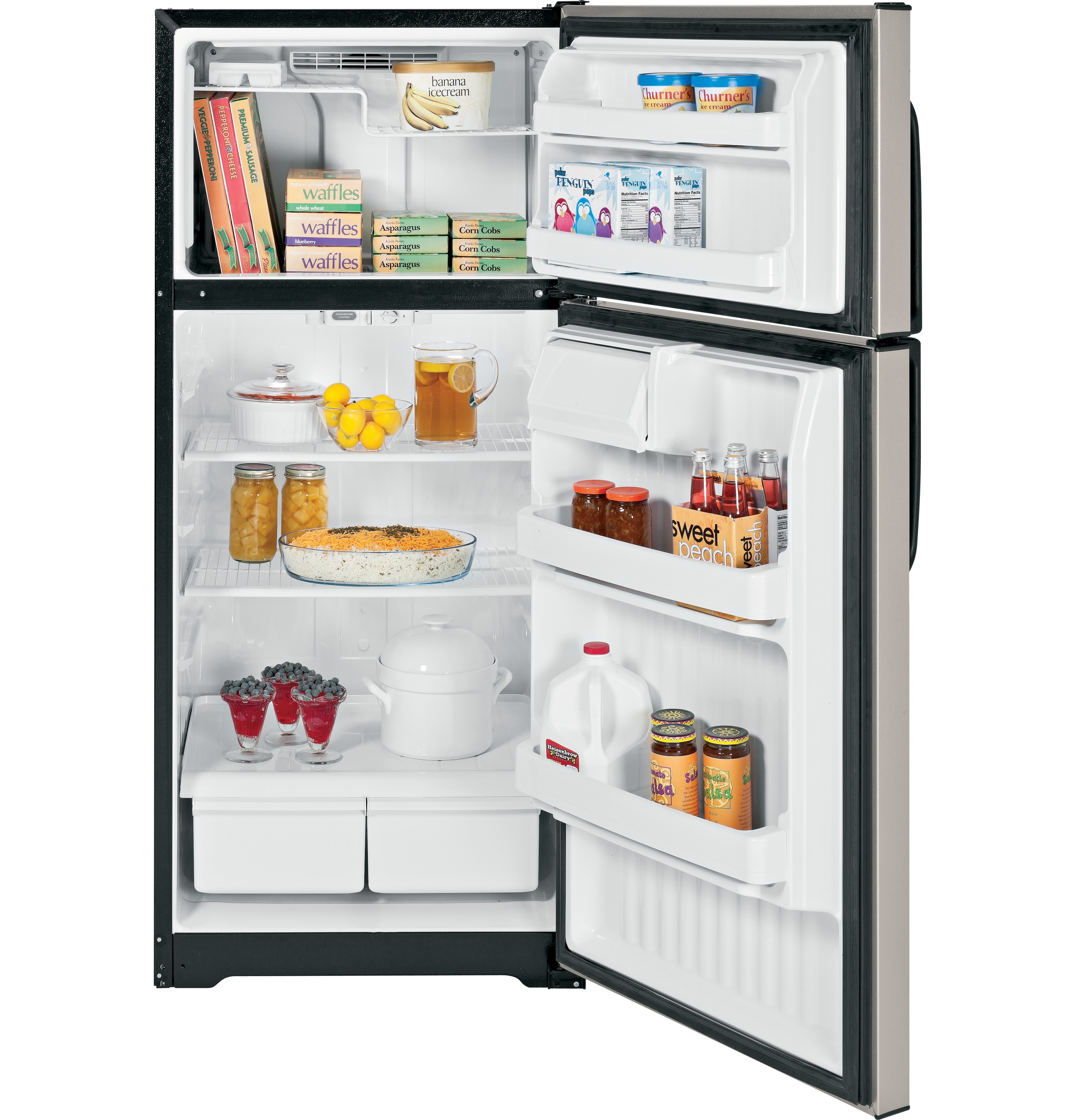 16.5 Cu. Ft. Top-Freezer Refrigerator HTJ17CBDSA