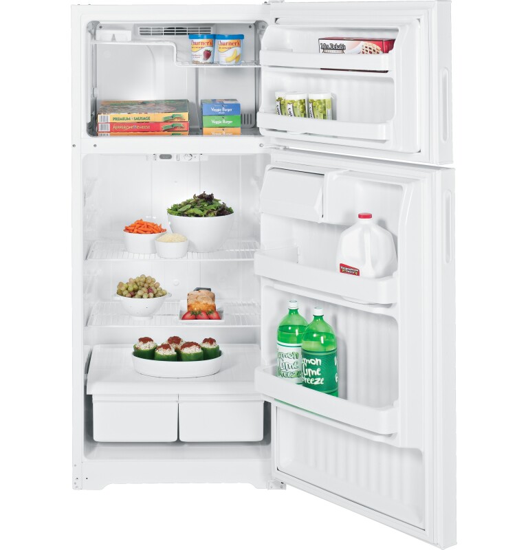 16.5 Cu. Ft. Top-Freezer Refrigerator HTN17CBDRWW