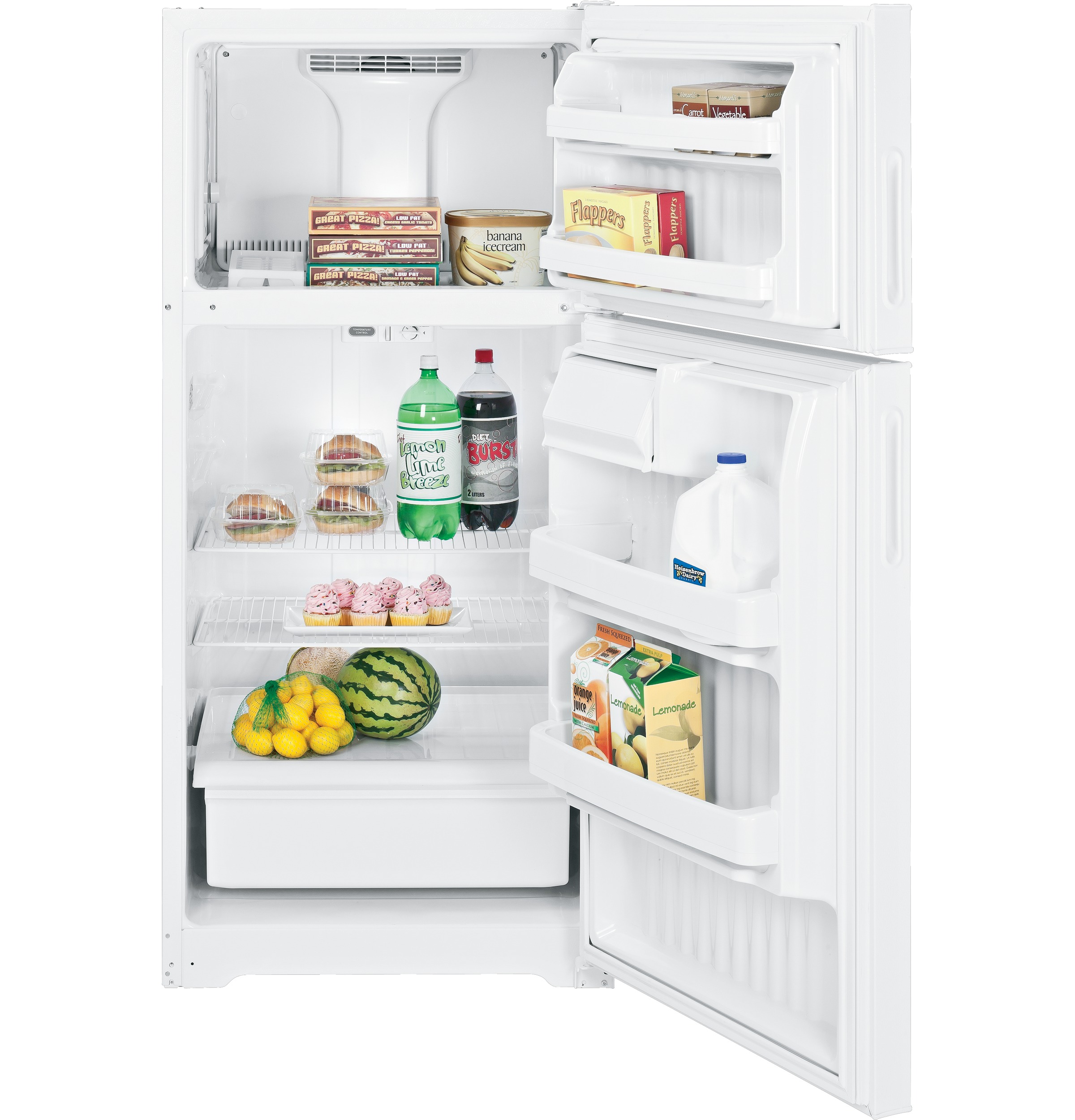 15.6 Cu. Ft. Top-Freezer Refrigerator HTR16ABSRWW