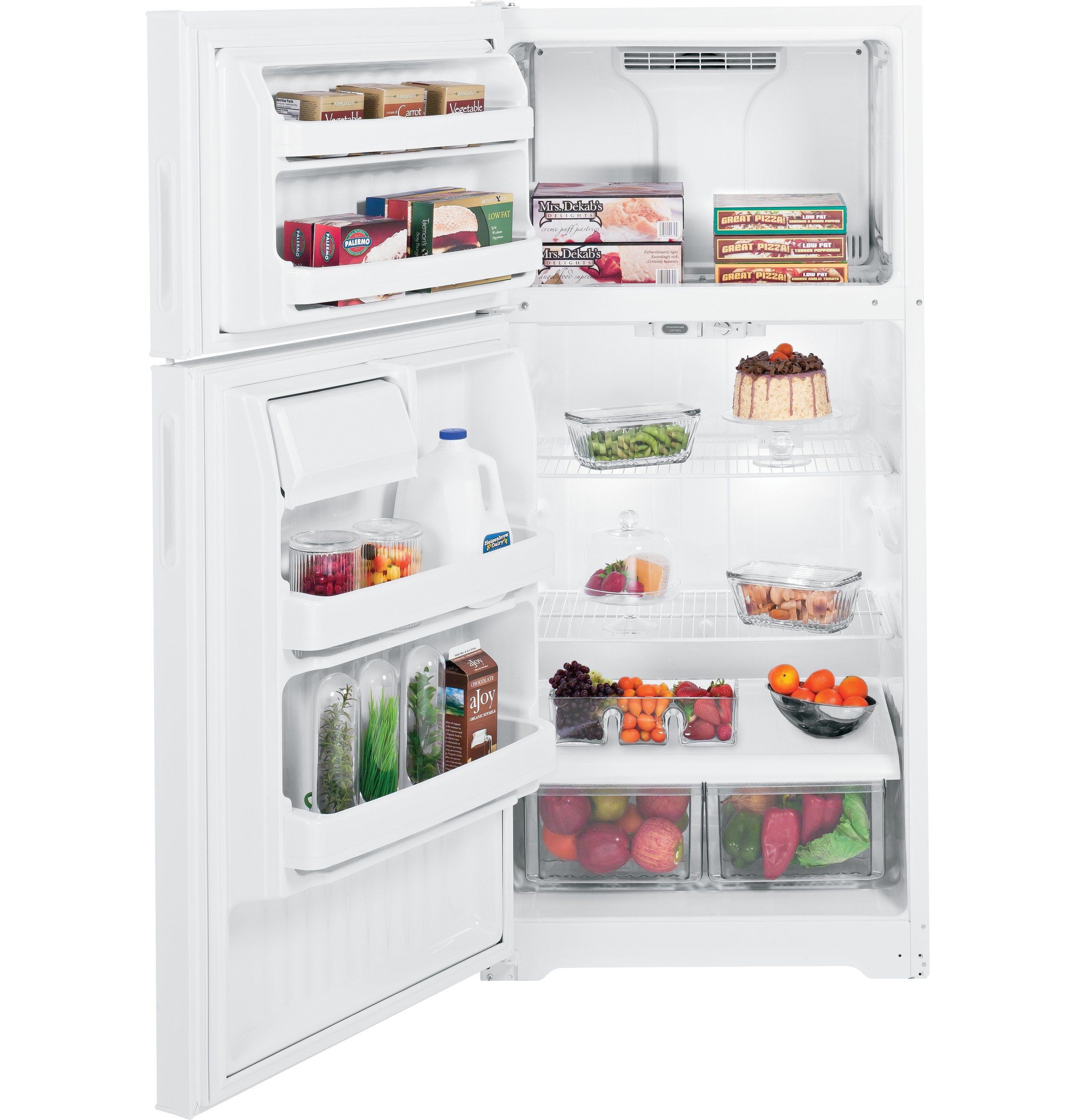 15.6 Cu. Ft. Top-Freezer Refrigerator HTR16BBELWW
