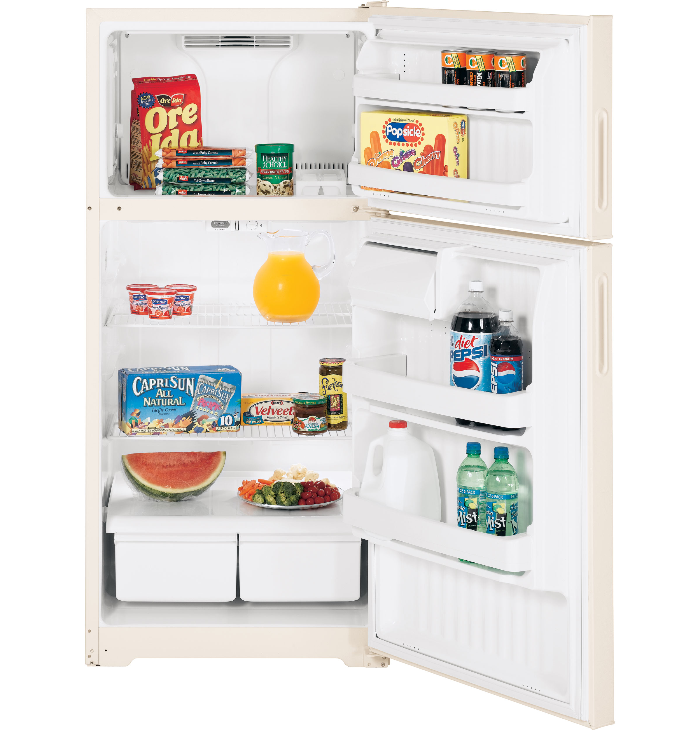 16.6 Cu. Ft. Top-Freezer Refrigerator HTR17BBSRCC