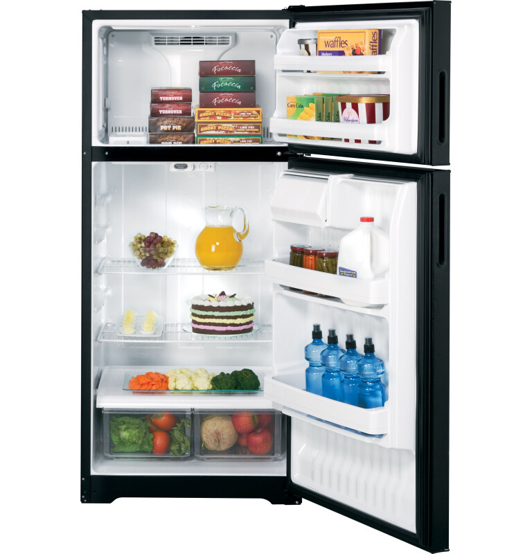 16.6 Cu. Ft. Top-Freezer Refrigerator HTR17DBSBB