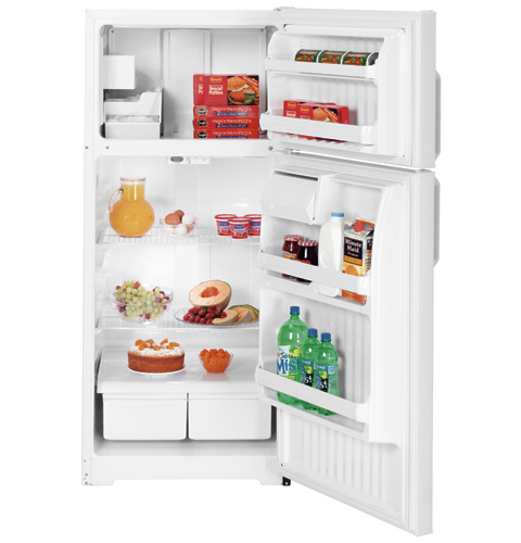 15.8 Cu. Ft. Top-Freezer Refrigerator HTS16BCRLWW