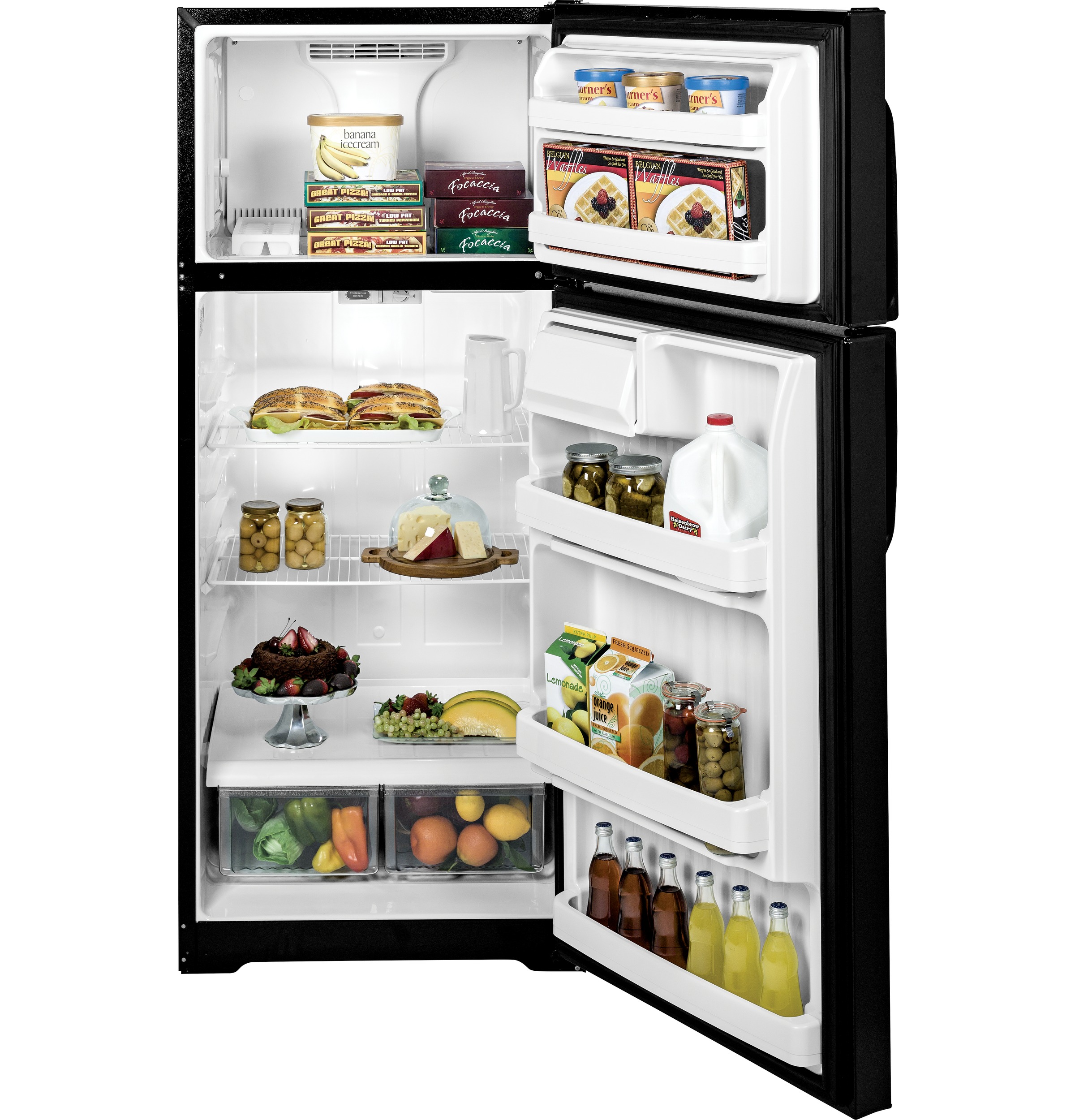 18.1 Cu. Ft. Top-Freezer Refrigerator HTS18BBEBB