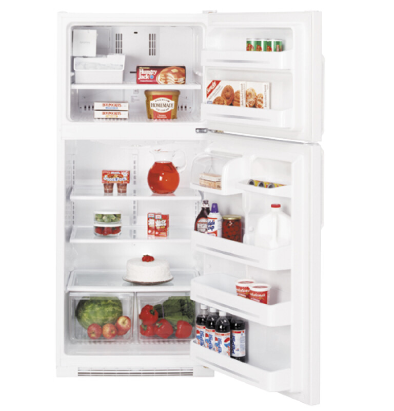 18.0 Cu. Ft. Top-Freezer Refrigerator HTS18GCNWW