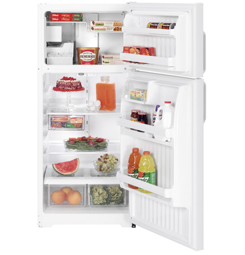 17.9 Cu. Ft. Top-Freezer Refrigerator HTS18GCRWW