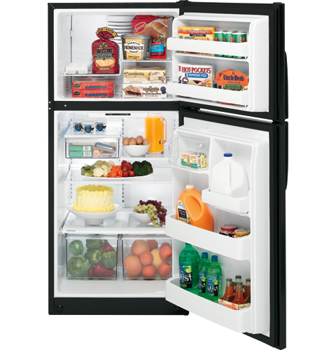 17.9 Cu. Ft. Capacity Top-Freezer Refrigerator HTS18IBSBB