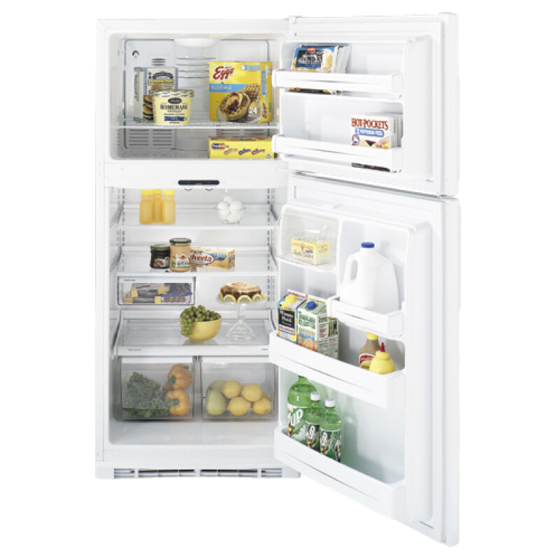 17.9 Cu. Ft. Top-Freezer Refrigerator HTS18JBNWW