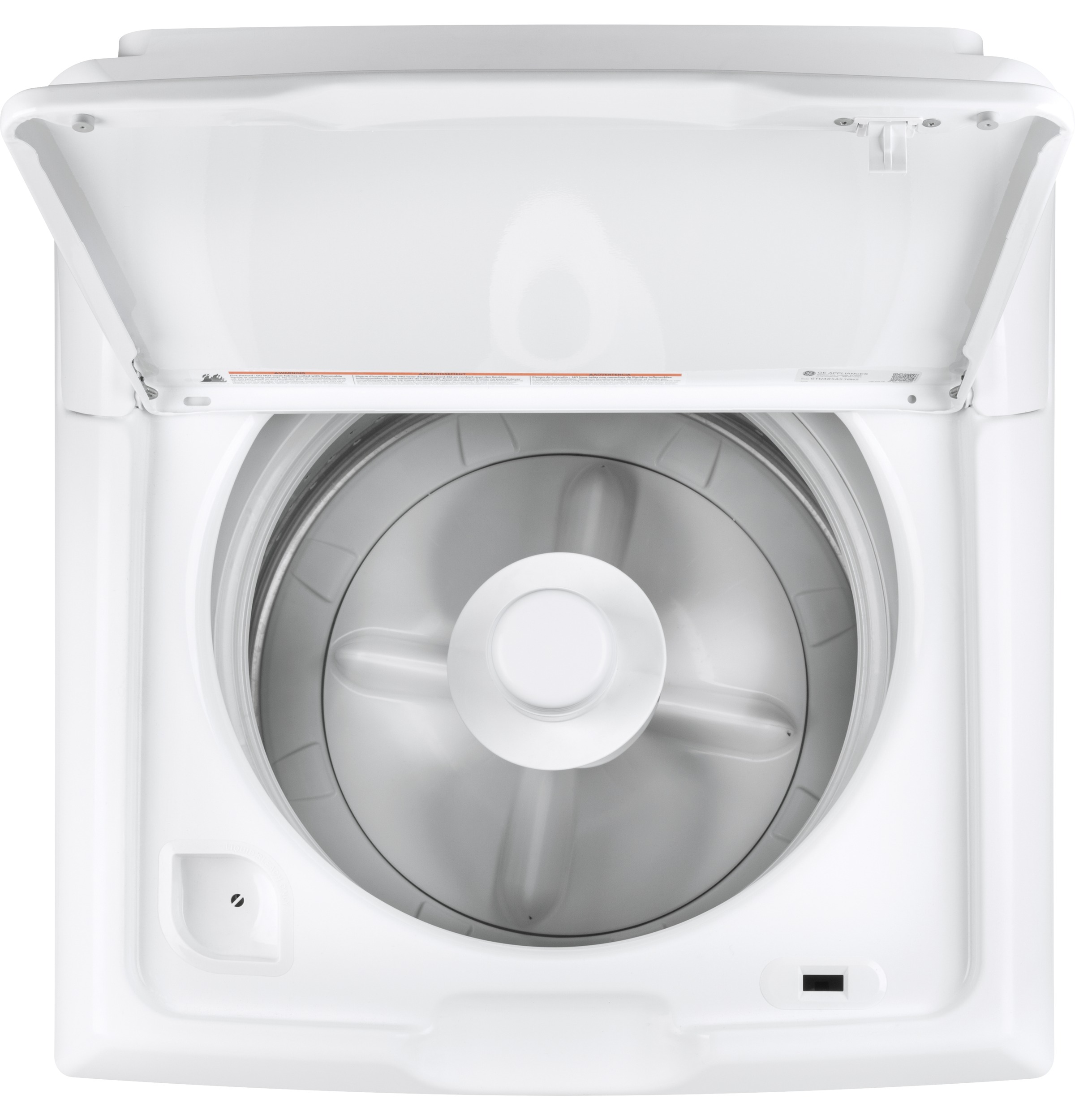 3.8 DOE cu. ft. capacity stainless steel basket washer HTW200ASKWW