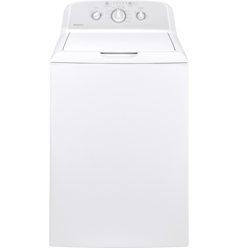 Hotpoint® 3.8 cu. ft. Capacity Washer with Stainless Steel Basket HTW240ASKWS