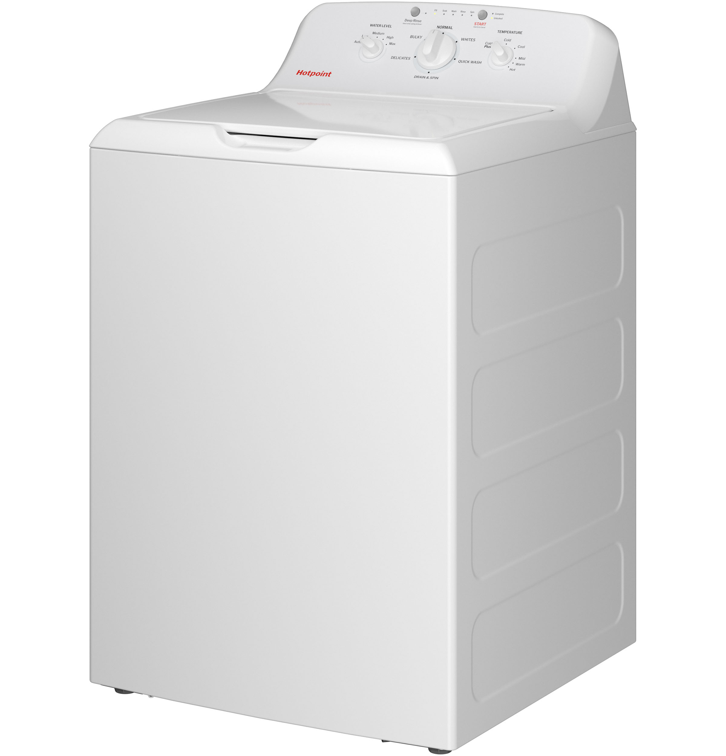4.0 Cu. Ft. Capacity Washer With Stainless Steel Basket,cold Plus And Water Level Control HTW265ASWWW
