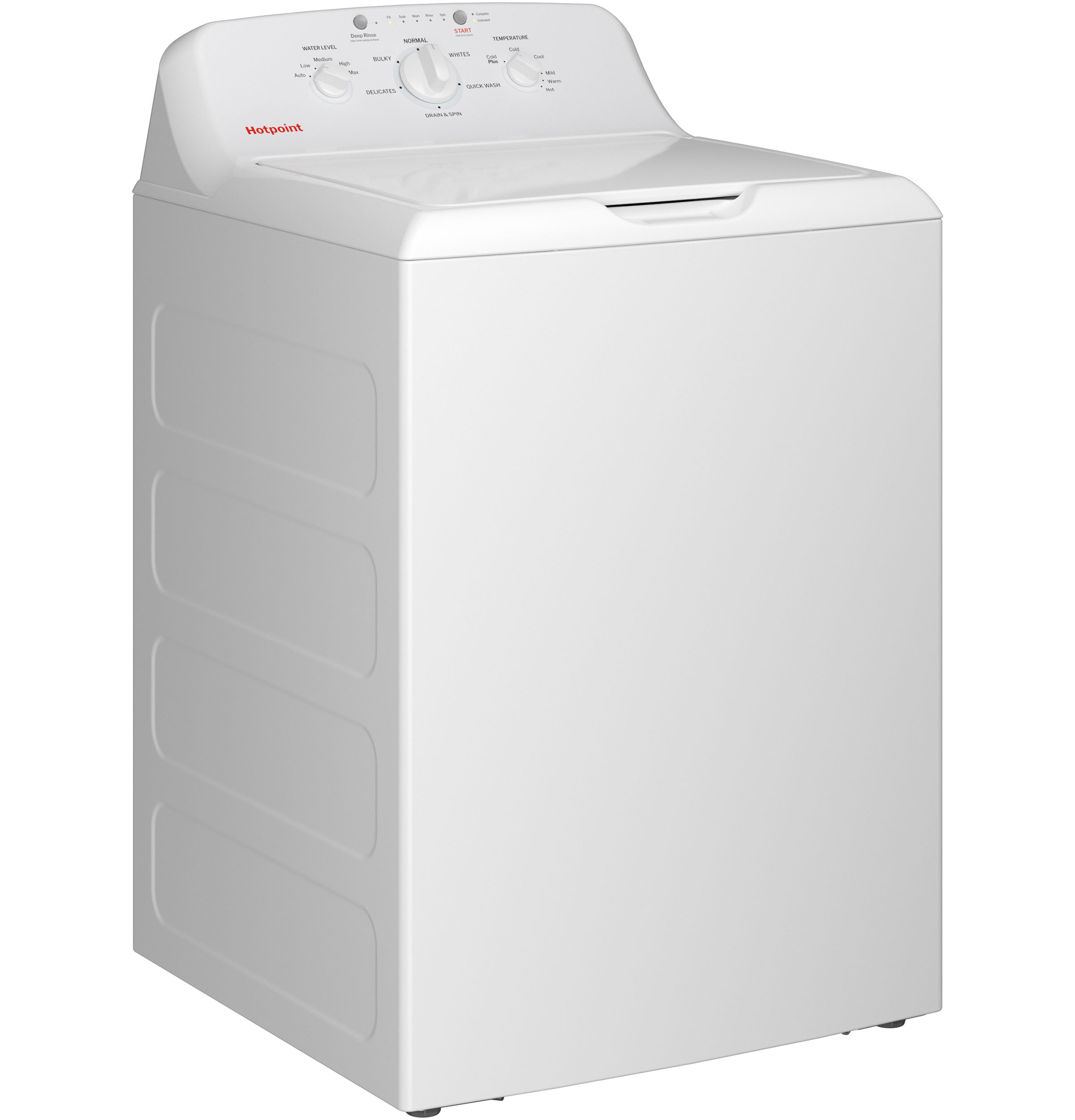 4.0 Cu. Ft. Capacity Washer With Stainless Steel Basket,cold Plus And Water Level Control HTW265ASWWW