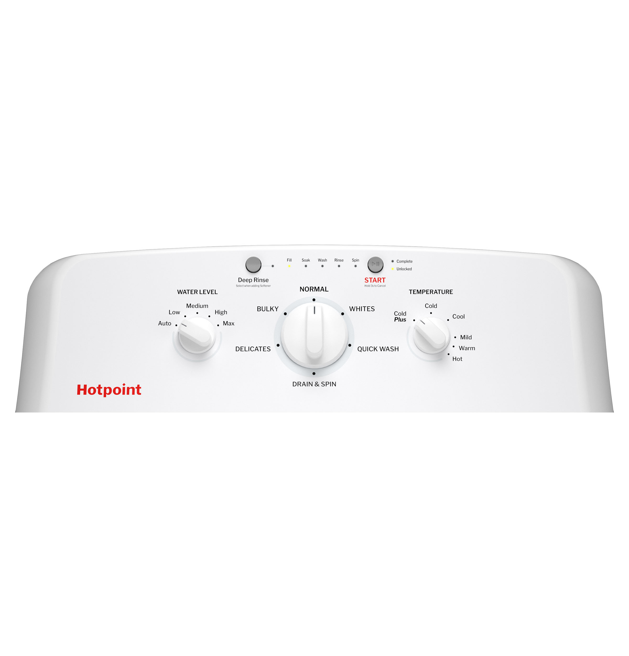 4.0 Cu. Ft. Capacity Washer With Stainless Steel Basket,cold Plus And Water Level Control HTW265ASWWW