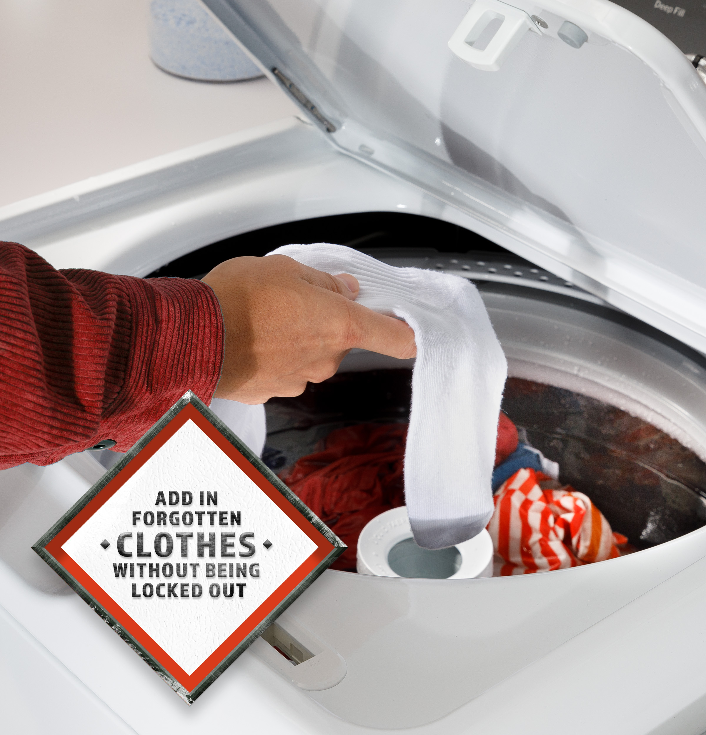 4.0 Cu. Ft. Capacity Washer With Stainless Steel Basket,cold Plus And Water Level Control HTW265ASWWW