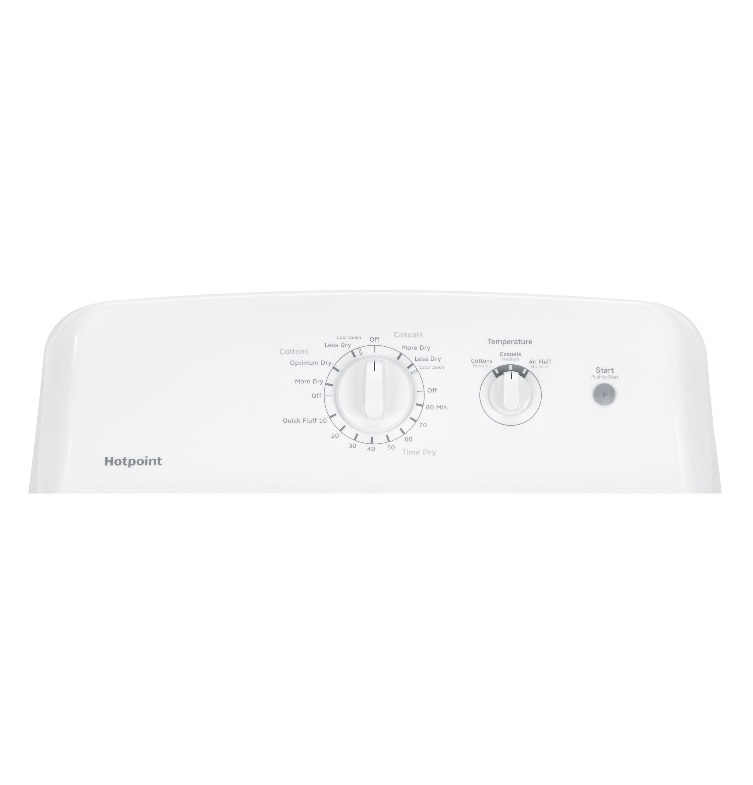 6.2 cu. ft. capacity aluminized alloy electric dryer HTX21EASKWW