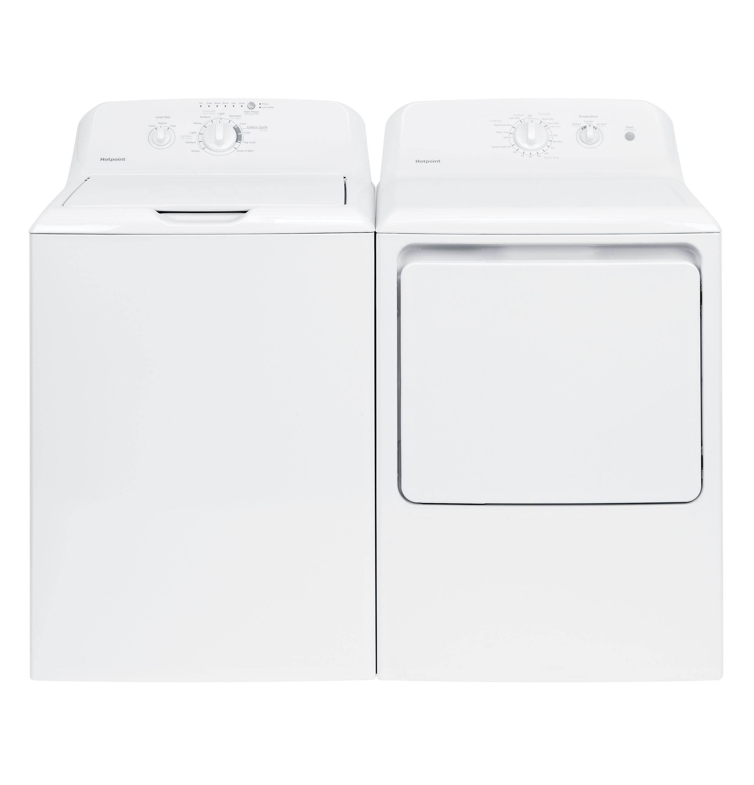 6.2 cu. ft. capacity aluminized alloy gas dryer HTX21GASKWW