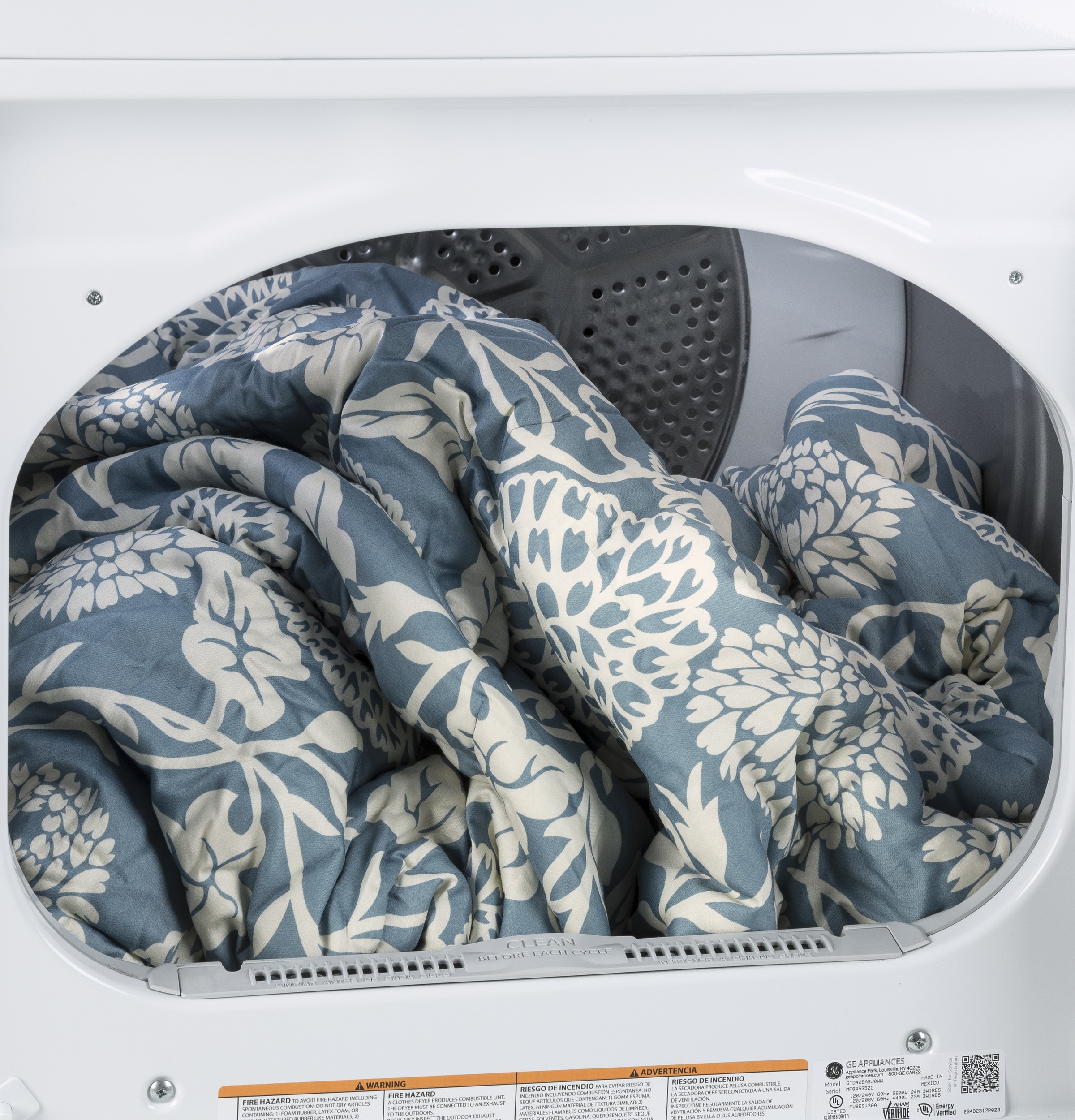 6.2 cu. ft. capacity aluminized alloy gas dryer HTX21GASKWW