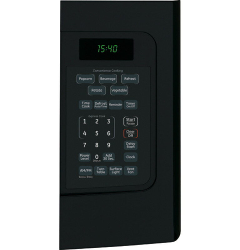 Spacemaker 1.5 Cu. Ft. Capacity, Over-the-Range Microwave Oven HVM1540DNBB