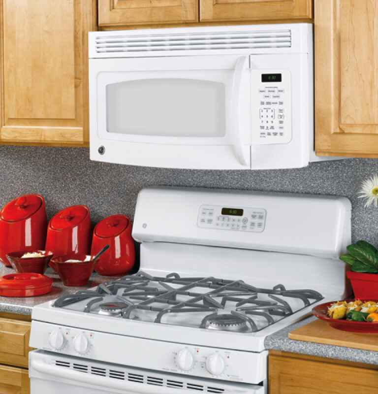 Spacemaker 1.5 Cu. Ft. Capacity, Over-the-Range Microwave Oven HVM1540DNWW