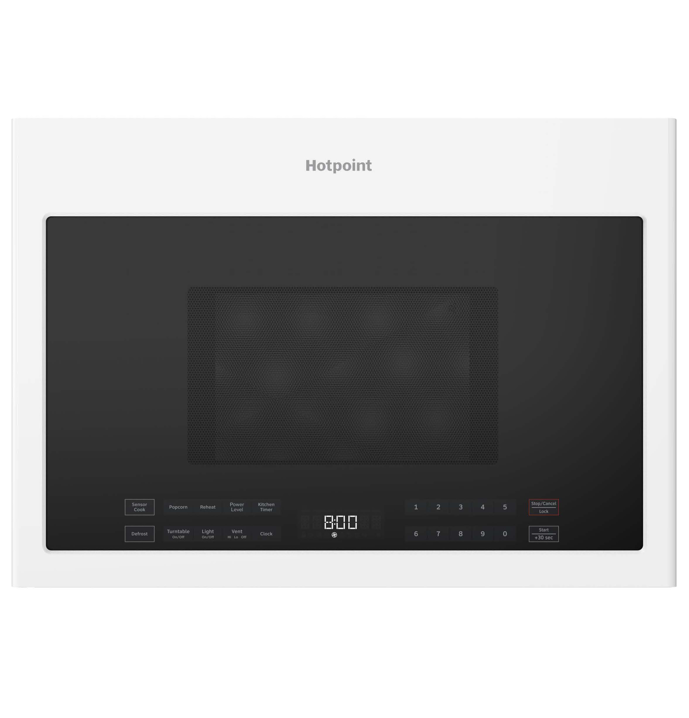 Hotpoint Hotpoint 24" 1.4 Cu. Ft. Over-The-Range Microwave Oven White HVMB14S4WWW Picture 1