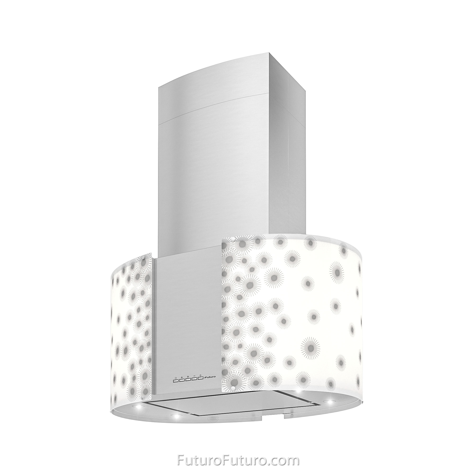 27″ Murano Orion LED Island Range Hood IS27MURORIONLED