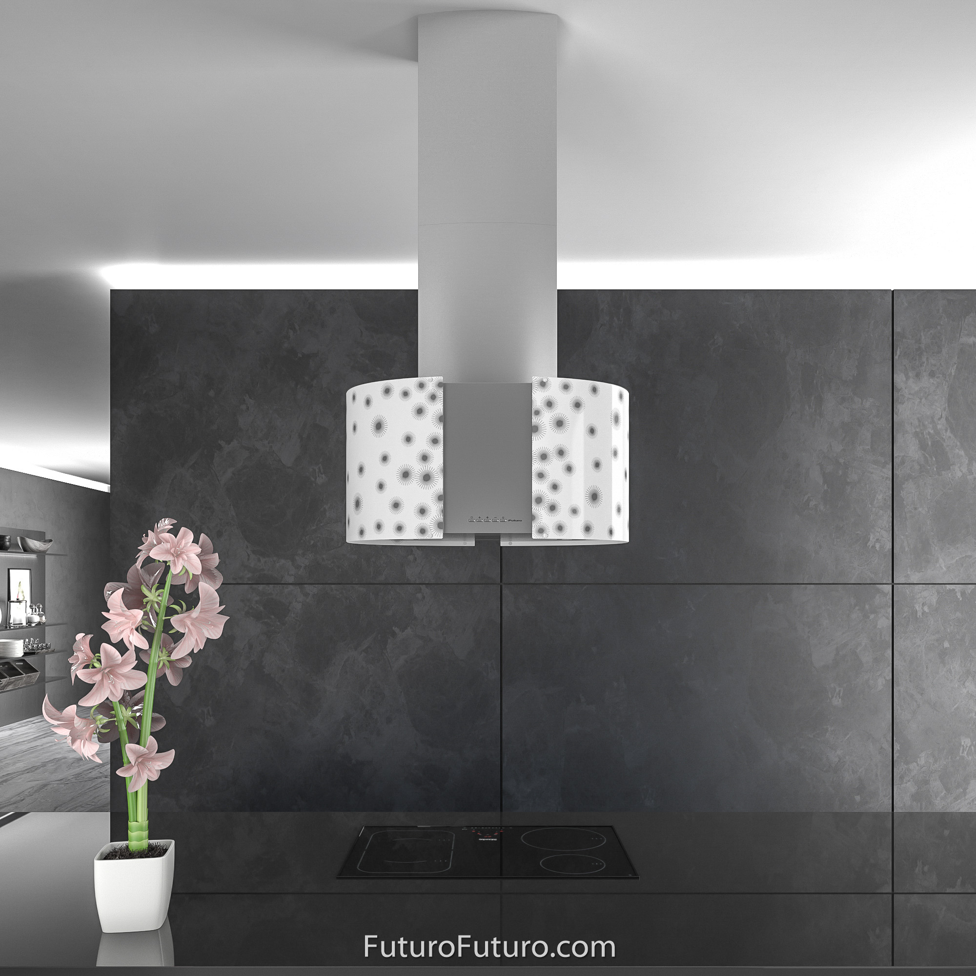 27″ Murano Orion Island Range Hood IS27MURORION